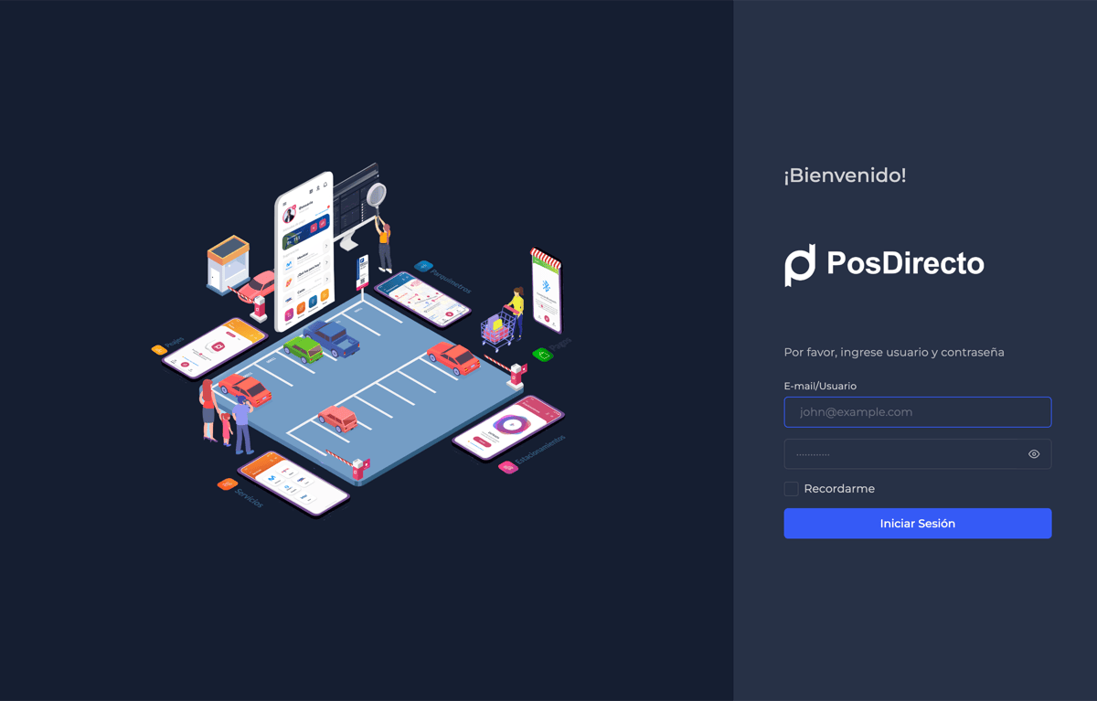Portal de Administrador PagoDirecto