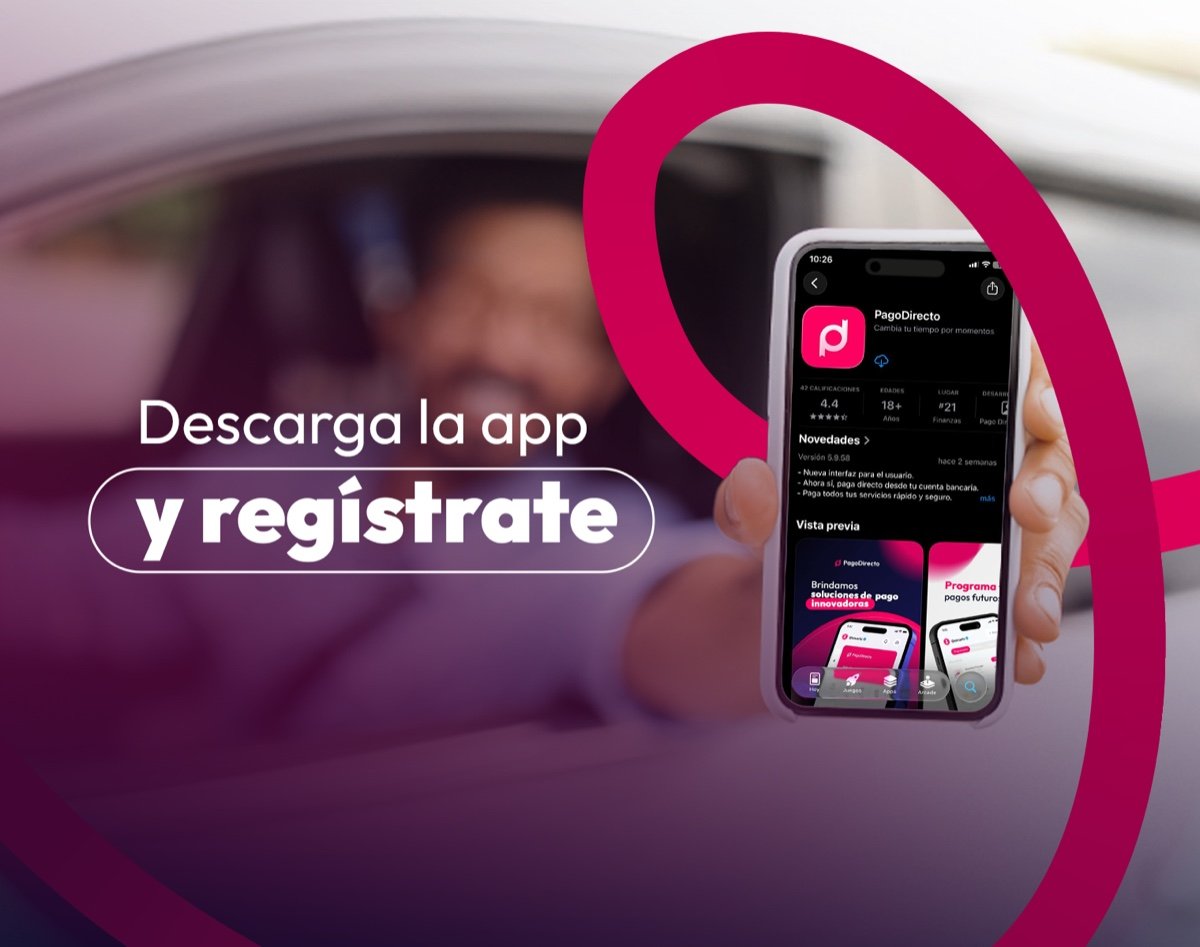 Paso 1: descarga la app PagoDirecto